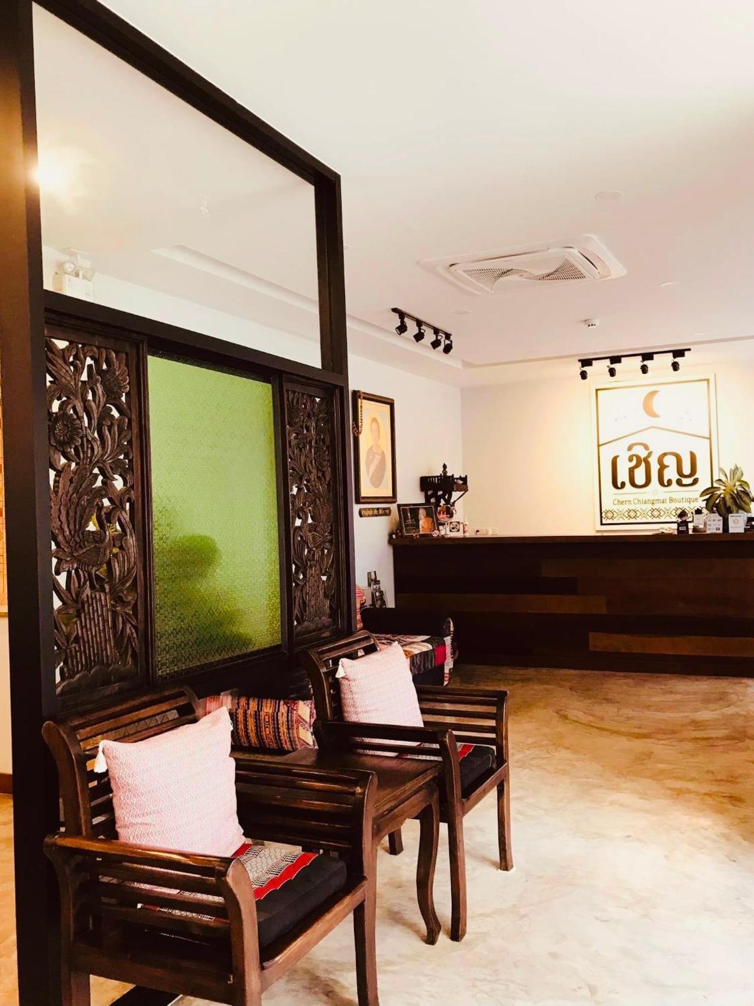 Chern Chiangmai Boutique Hotel Chiang Mai Exterior foto